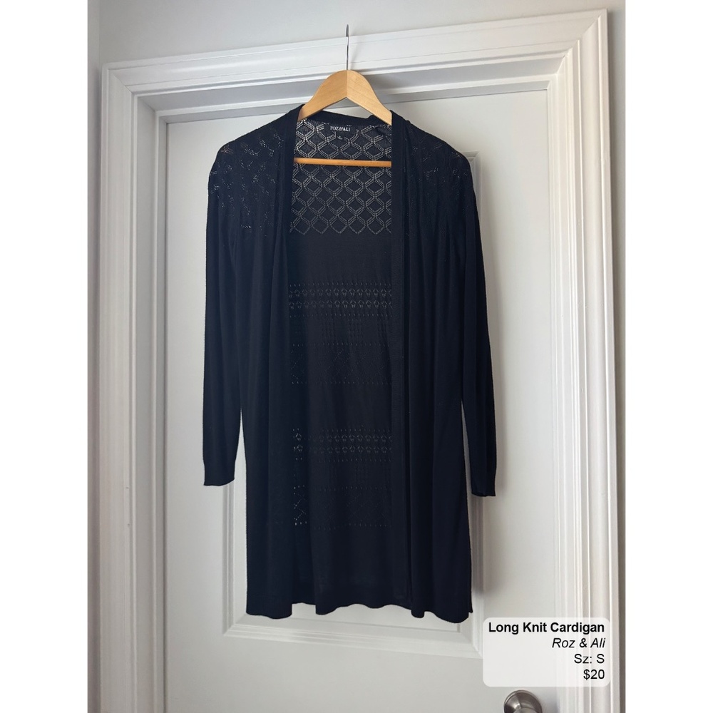 Long Knit Cardigan